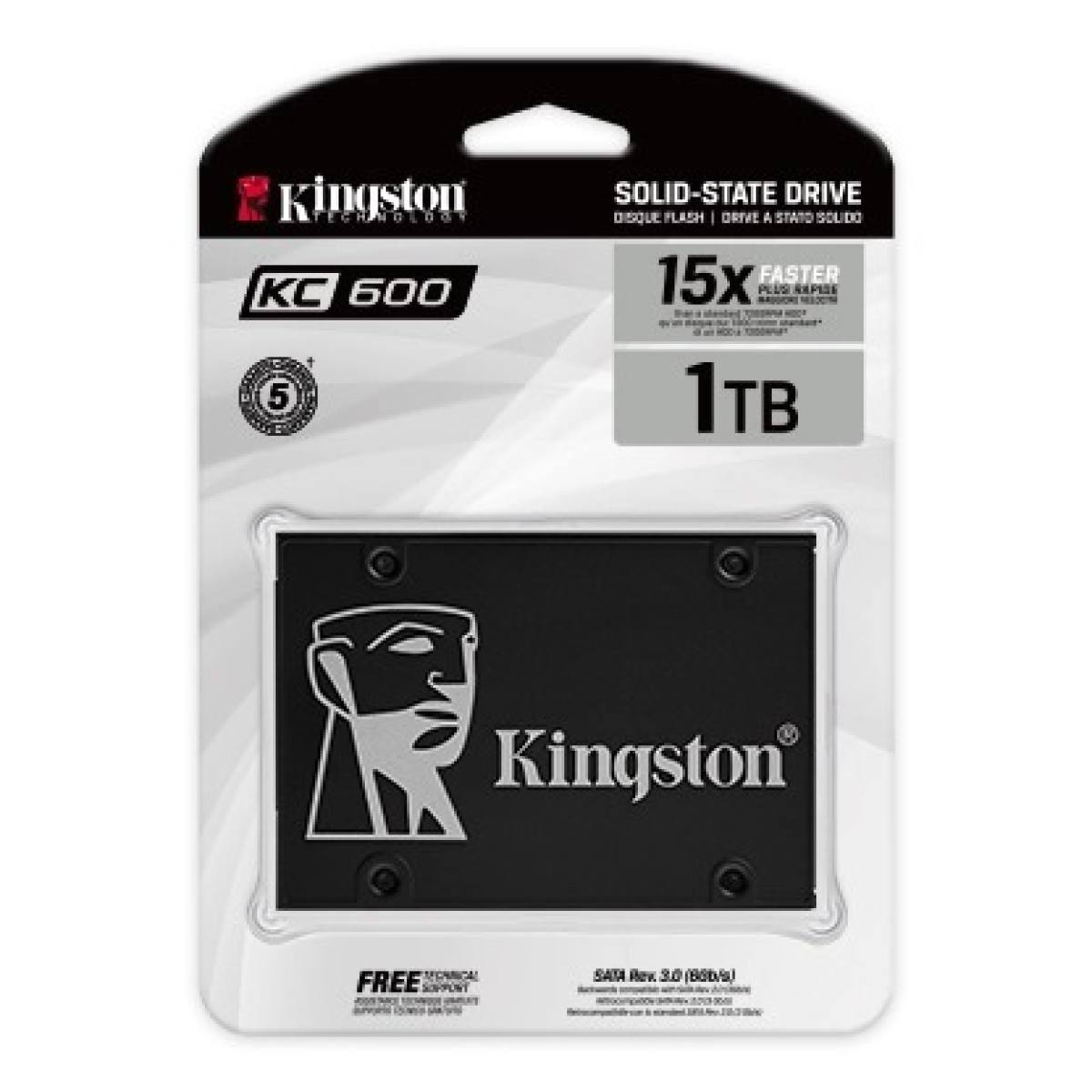 SSD Kingston SKC600 1024GB SATA